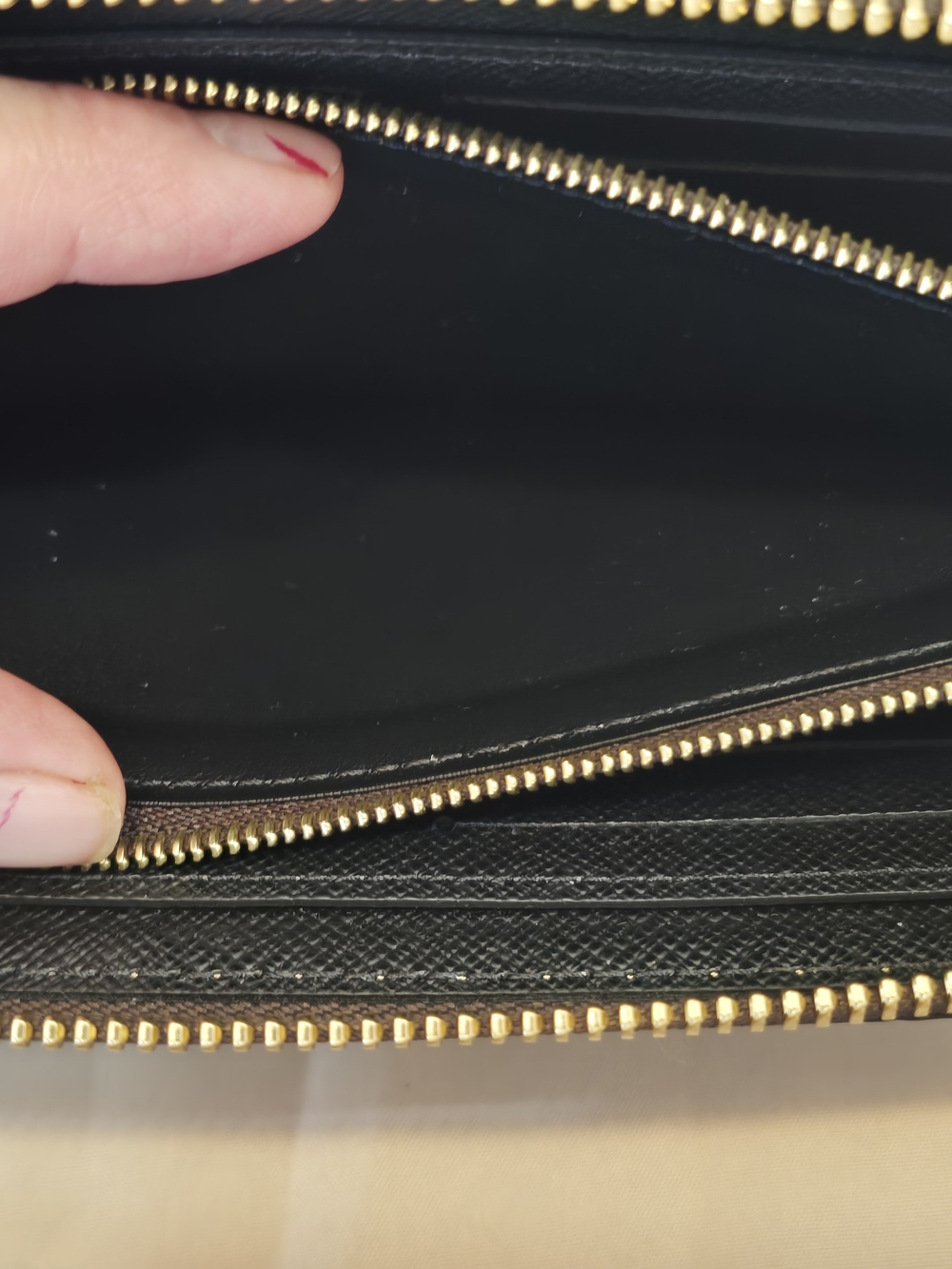 Louis Vuitton Monogram Reverse Clemence Zip Wallet 🤎 NFC Microchipped - Picture 10 of 13